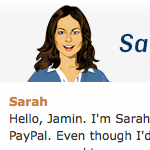 My Conversation with Sarah – Paypal’s Virtual Agent